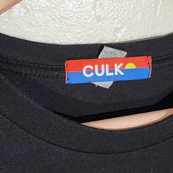 Culk Black and Red Short Sleeve Tees - Picture 4 of 4